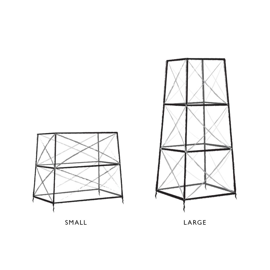 garden folding frame