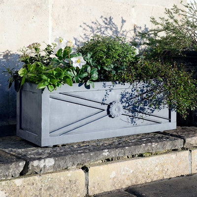 Regency Zinc Trough Planter