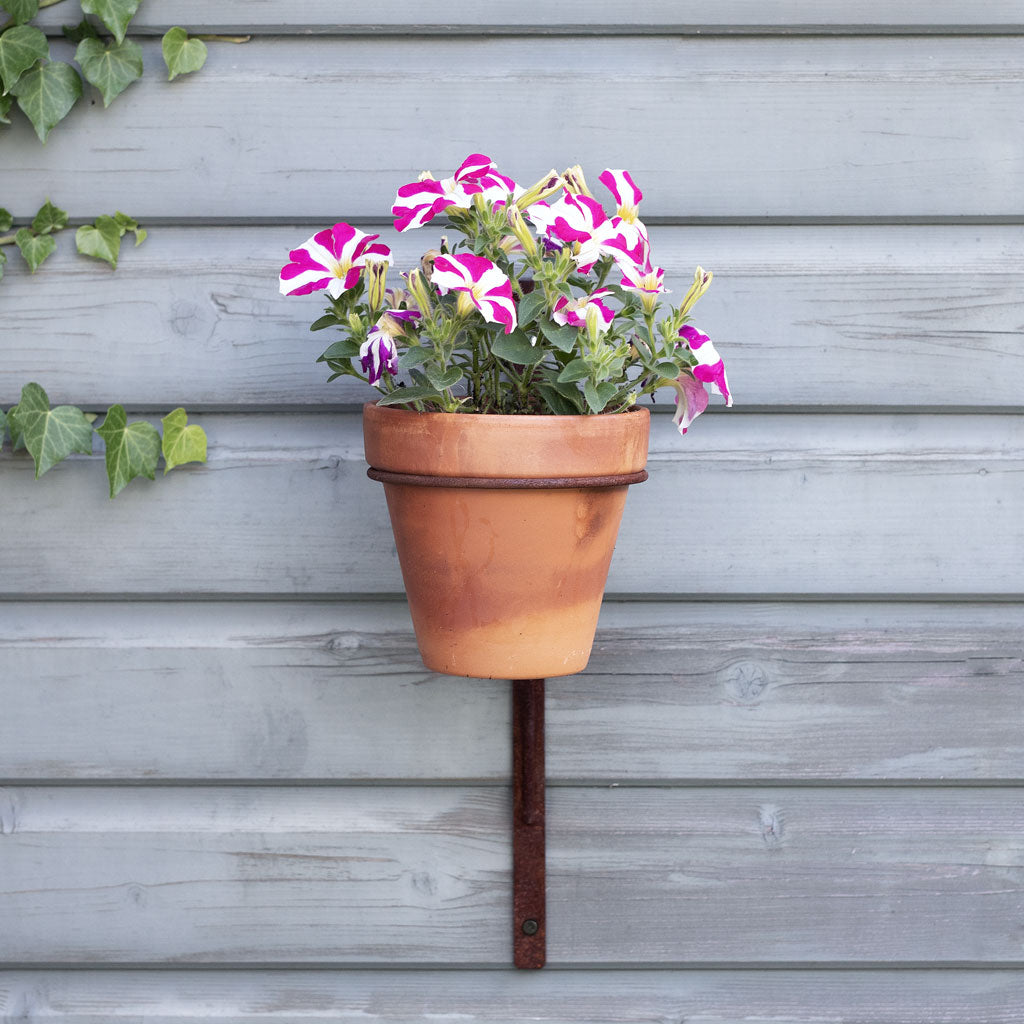 Elegance Wall Mounted Pot Holder in Rustic